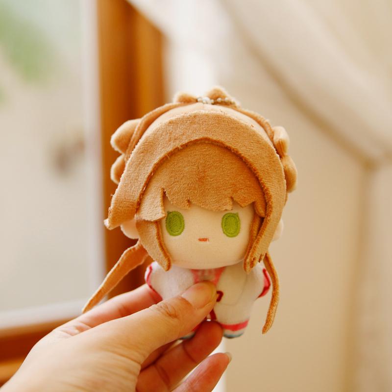 10cm Anime Reverse: 1999 Ezra Theodore Cartoon Plush Stuffed Cotton Doll Starfish Body Cosplay Toys Dolls Pendant Keychain Gift