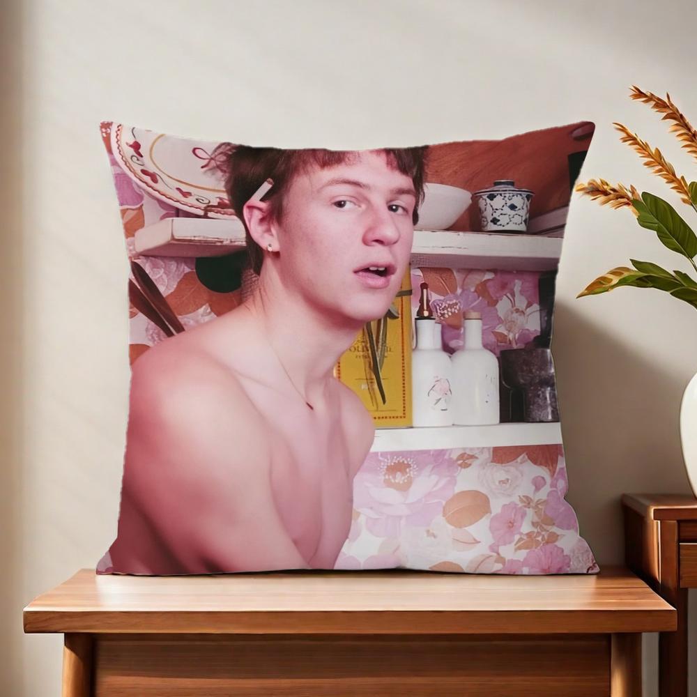 MMalcolm Breathe Sweet Boy cushion cover For Pillow Printing Sofa Decoration Home Car Room Coffee Shop Office Nordic Simplicity