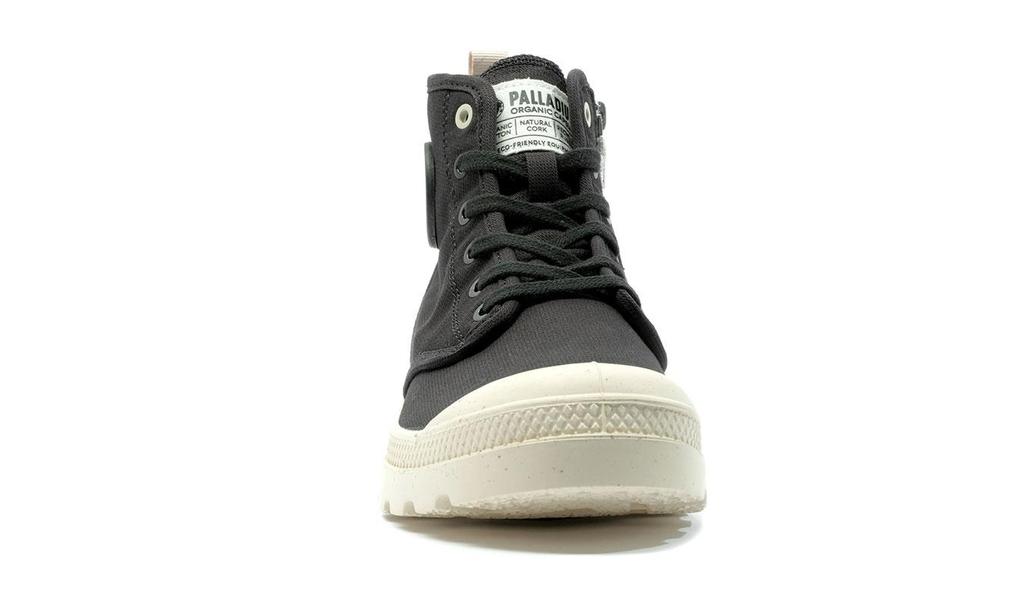 Palladium Pampa Hi Zip Organ boots textile Black