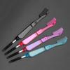 Portable Eyebrow Eyelash Shaper Eyelash Comb Double Head Eyebrow Brush Makeup Grooming Tool Foldable Mascara Brush