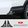 2PC Car Door Corner Protective Cover Door Corner Anti-collision Guard Cover For 1 3 5 7 Series X1 X3 X4 X5 E30 F30 M3 M4 E39