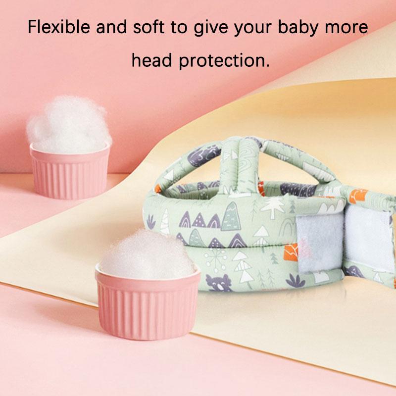 Casco per Neonati e Bambini Piccoli Senza Urti Cuscino Protettivo per la Testa Bumper Cappellino, Cappellino Protettivo Regolabile per Correre Camminare Gattonare