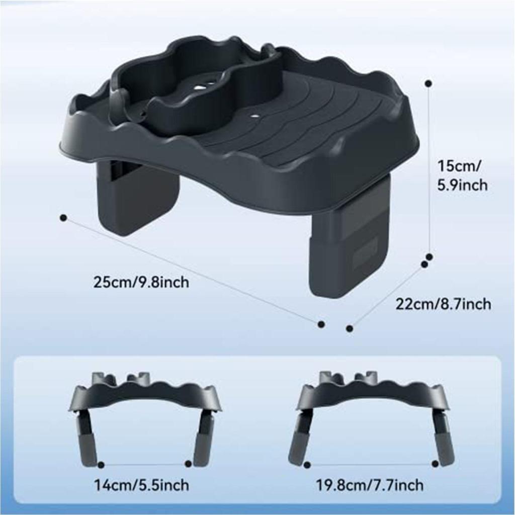 Clip-on Pool Cup Holder Phone Holder Pool Beverage Drink Tray  for Most Inflatable Swimming Pools, Spa Bathtub Accessories