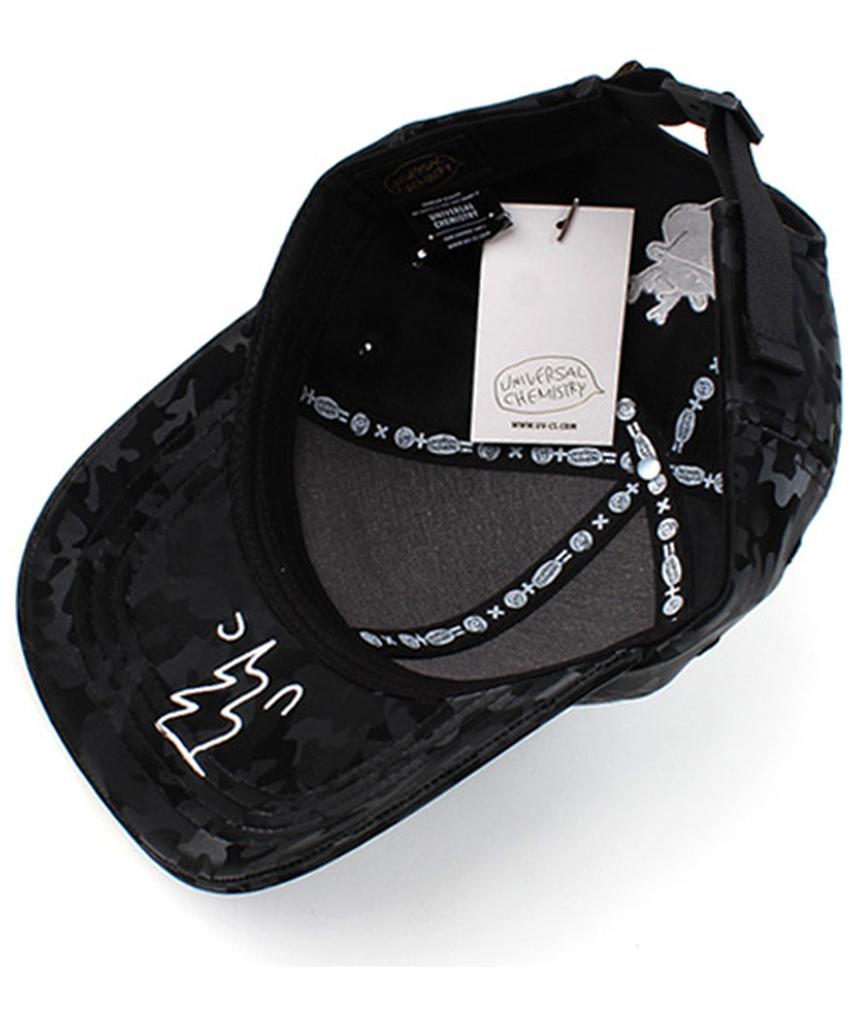 Yunibeosyeolkemiseuteuli Forest Cube Camo Leather Ballcap