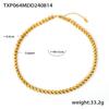 Minimalist Gold-Plated Copper Necklace & Bracelet Set
