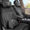 Car Seat Suede Memory Cotton Neck Pillow Headrest For Volvo Xc60 Xc90 V40 V60 S60 V50 V90 S80 C40 XC40 V70 XC70 C30 C70 Rdesign