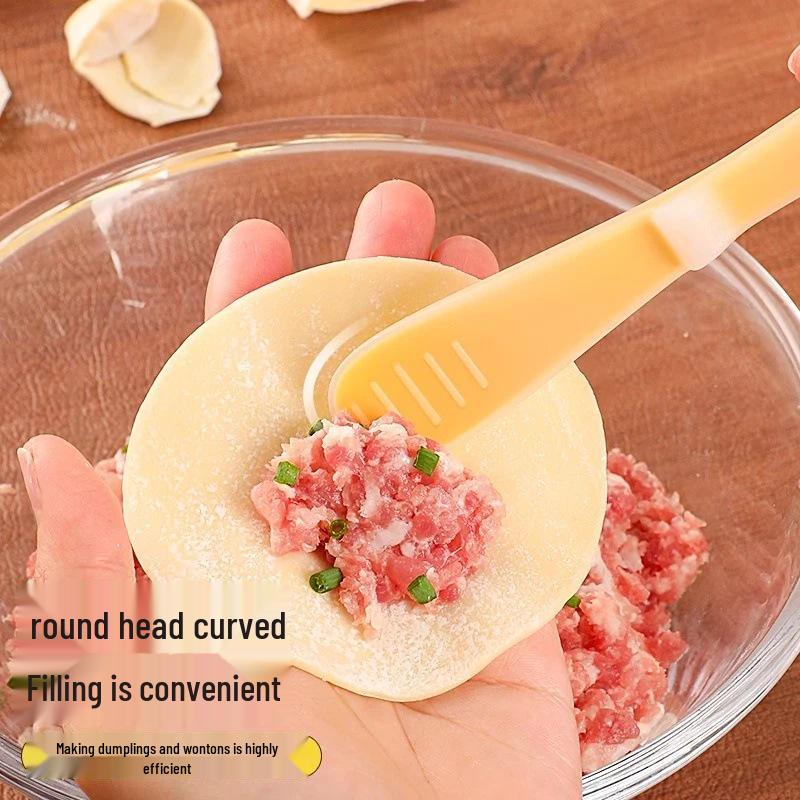 

Специальный выпуск для новичков: Силиконовая ложка для начинки пельменей и лопатка для домашнего использования - Бесплатная доставка