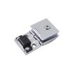 glass door hinge waterproof rust resistant Display cabinet hinge for 6 to 8mm glass zinc alloy spring loaded adjustable pivot