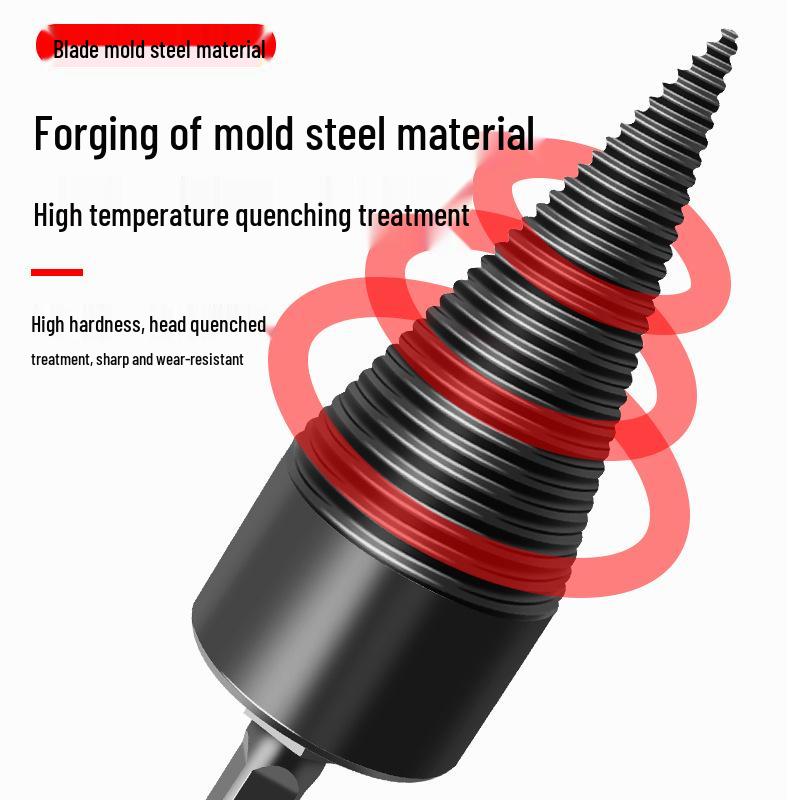 Elektrický vrták na štípání dřeva pro domácí použití - Velký nástroj na štípání dřeva