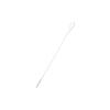 Mameita Brush, White, Approx. 24.7 X 1.5 X 0.6 Cm, Straw Brush Cleaner, Long Type, Ultra-Fine Nylon, Flexible, Made In Japan, KB-821