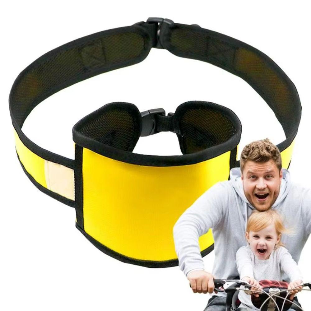 3D Breathable Fabric Safety Harness Protective Belt Anti-Fall Design Motorcycle Safety Harness Passenger Seat Belt