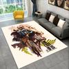 Horror Game TV The Last of Us Non-Slip Area Rug for Living Room,Bedroom,Playroom,Soft Carpet Floor Mat Home Decor Rug Kids Room