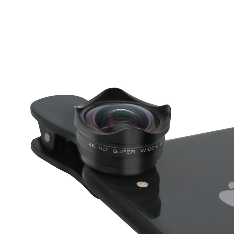 15x 120 Degree 2-in-1 Wide Angle Lens for Android Phones Mobile Phone Macro Lens for Smart Phones