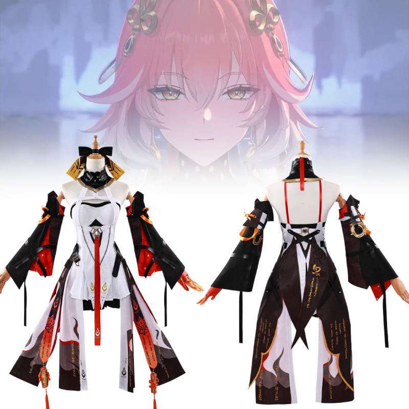 Wuthering Game Waves Character Changli Cosplay Costume Suits Performance Clothes