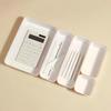 Compartmented Desk and Drawer Storage Box for Stationery, Sundries, Cosmetics, and Kitchen Use