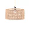 Fashion Paper-made Weave Lampshade Vintage Handwoven Pendant Lamp Shade Home Decor Bohemian Style Hanging Lamp Shade for Bedroom
