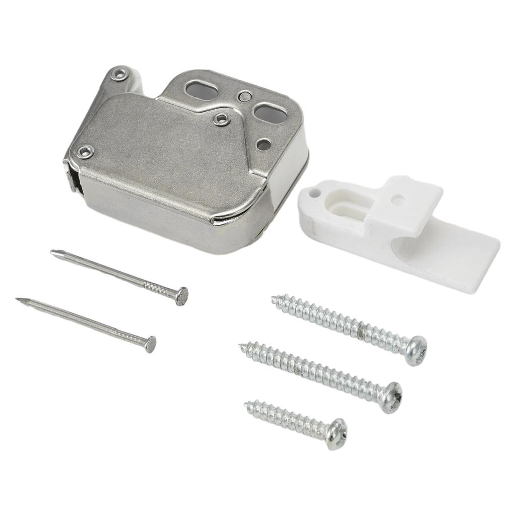 Effektiv Tryckspärr med Fjäder för Skåp- och Garderobsdörrar