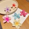 5PCS Sweet Candy Colored Egg Flower Hair Clip, Bauhinia Flower Hair Clip, Duckbill Clip At the Back of the Head, Hair Clip.