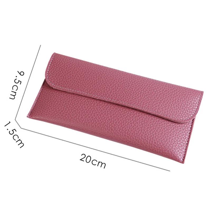 Tragbare Handytaschen Rechteck PU-Leder Handytasche Geburtstagsgeschenke Kartenhalter Damen Geldbörsen Münzfach Geldbörse Geldbörsen