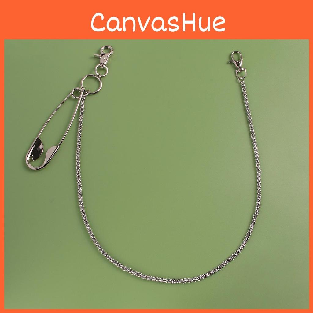 Steel Stainless Pin Pants Chain With Metal Material And Adjustable Length Street