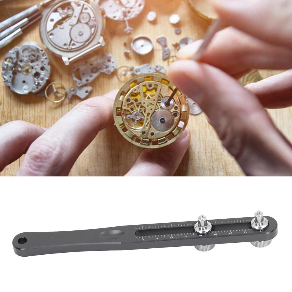 Watch Case Opener 2 Prong Stainless Steel Back Cover Remover Tool Round Head