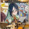 Genshin Impact Xianyun Game Art Flag For Room Dorm Camping Party Hogar Garage Living Room Bedside Wall Decor Banner Gift