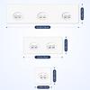 15Pcs Self Adhesive Hooks Multifunction Sticky Wall Hooks Transparent Wall Hooks for Kitchen Home Accessories