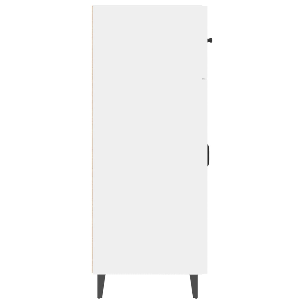 Sideboard White 69.5 X 34 X 90 Cm Particleboard