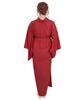 Summer Washable Nagajuban for Cool Pass [KYOETSU] [Kyouetsu] (Undergarment Kimono) - - Women's (M, Red)