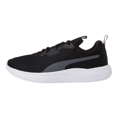 Resolve Smooth Lightweight Slip-Resistant Breathable Fabric Leather Shock Absorbing Durable Low-Top Casual Running Shoes Unisex Sneaker 376219-08