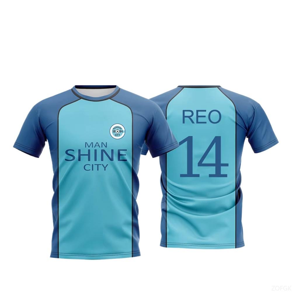 Blue Lock Manshine City Maglietta Uniforme T-shirt NAGI Anime Giapponese Gioco di Ruolo Top Uomo e Donna Maillot