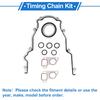 1 Set Engine Timing Chain Kit for Chevrolet Silverado 1500 2500 3500 Express Tahoe Avalanche Camaro for GMC Sierra Yukon 5.3L 6.0L