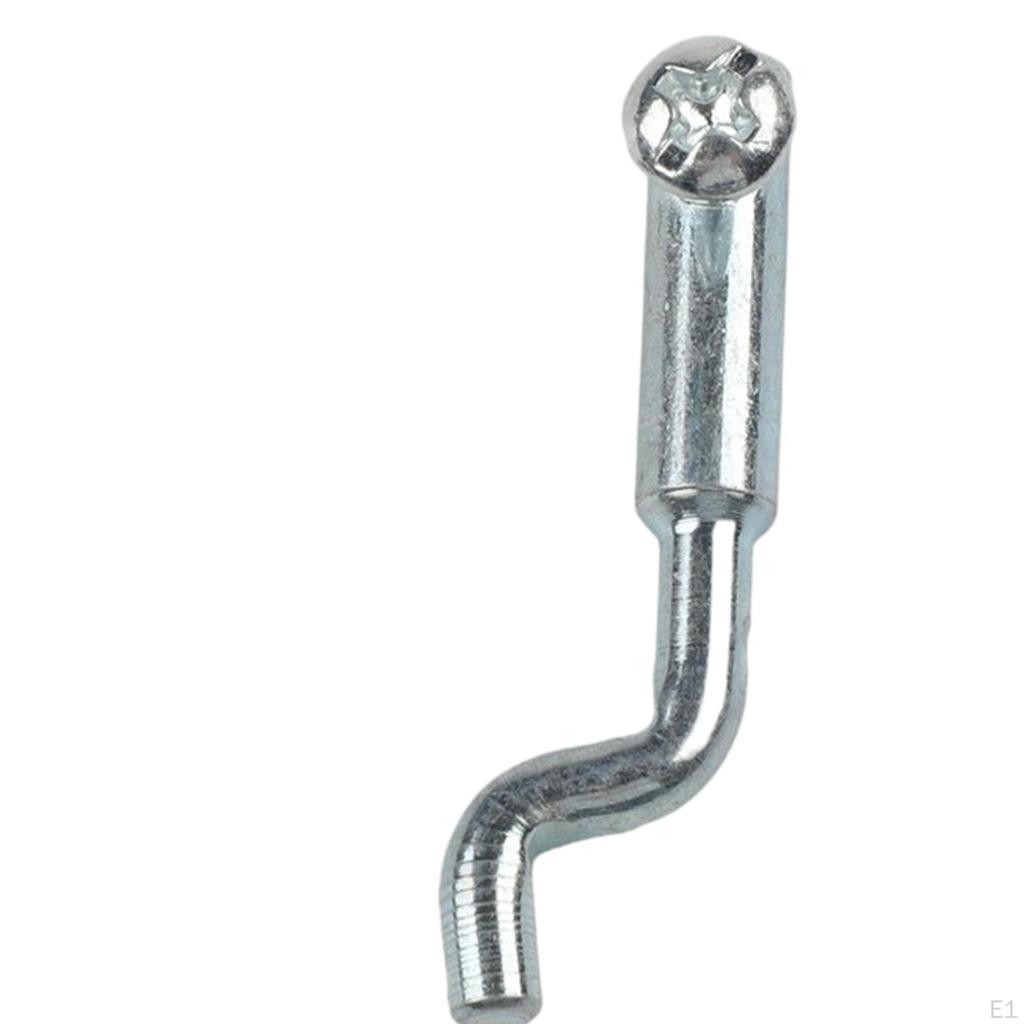 Z Bend Cable End for Mower,Replacement,Sturdy 2mm Cables Metal Compact Wire Stop Single