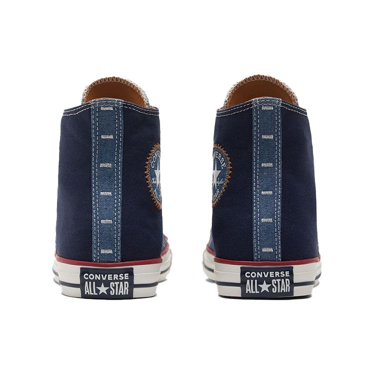 Converse Chuck Taylor All Star 1970s Indigo Boro Comfortable Versatile Durable Lightweight Shock Absorbing High Top Canvas Shoes 171066C
