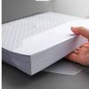 10pcs A4 File Bag Transparent Plastic Thickened Large-capacity Waterproof Snap-on File and Test Paper Storage Bag