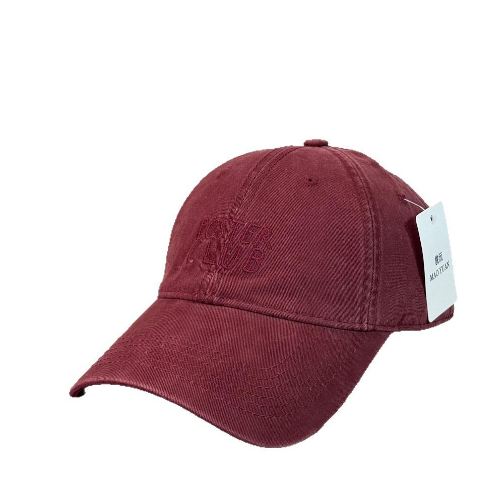 Fashion Hat Autumn and Winter Embroidery Baseball Cap Korean Version Casual Cap Versatile Men's Sunscreen Hat Soft Top Cotton Cloth Sun Hat Women