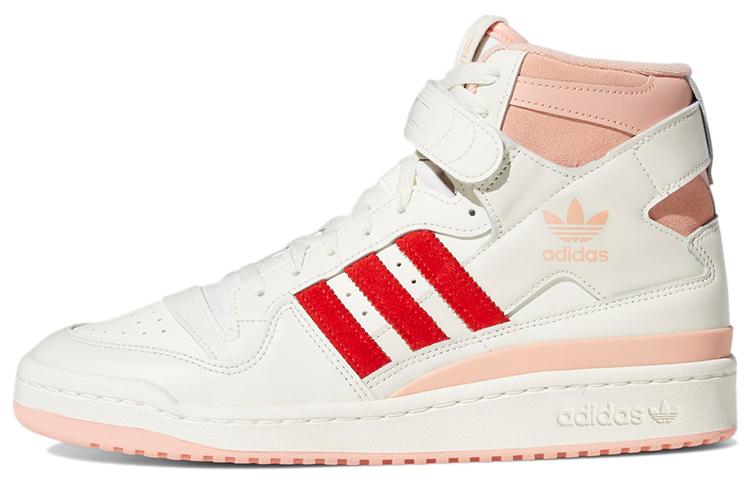 Forum Adidas Originals 84 High  Off White Glow Pink  H01670 36