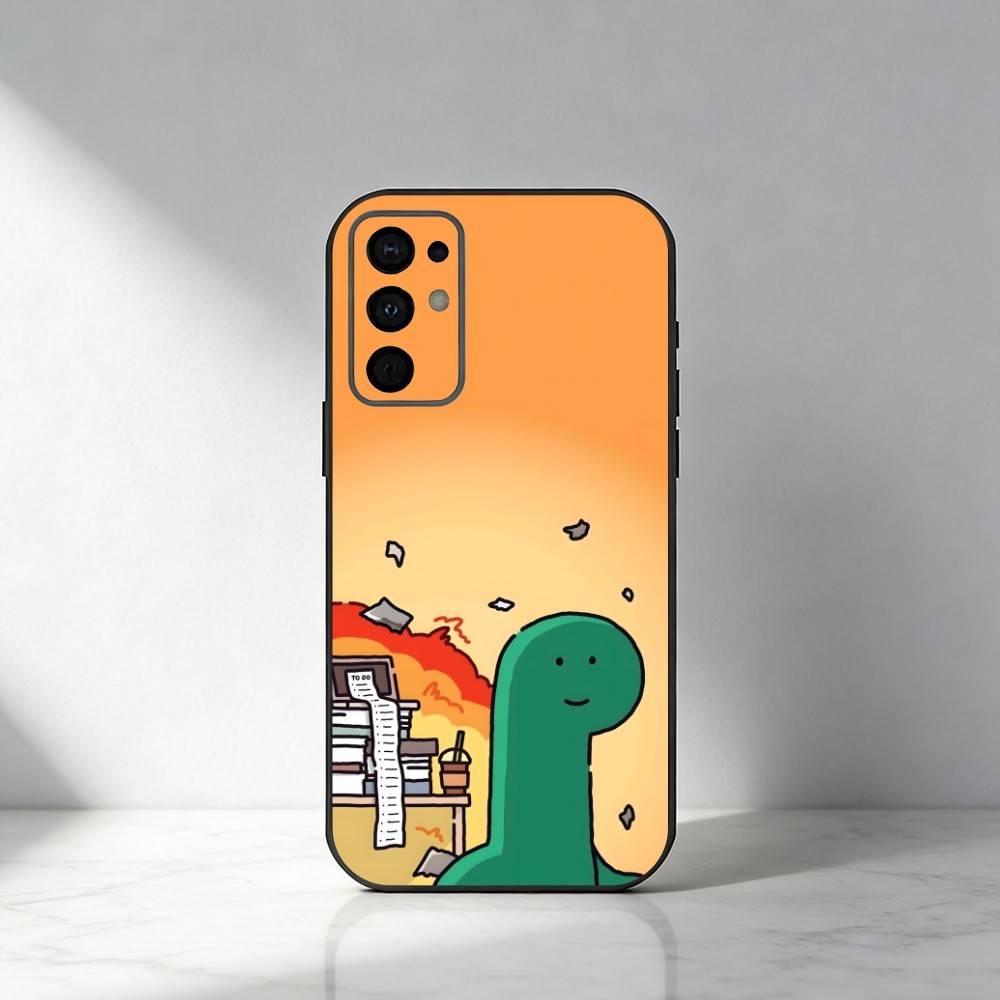 Meme B-Brachio Printed Phone Case For Samsung S25,S24,S21,S22,S23,S30,Ultra,S20,Plus,Fe,Note,5G Black Cover
