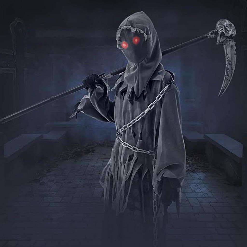 Horror Atmosphere Universal Death Godness  Costume For Both Men And Women, Halloween Costume, Halloween Horror Atmosphere Decorative Costume