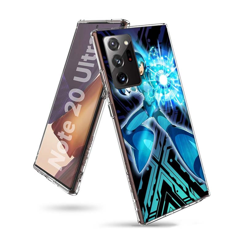 Game M-Megaman R-Rockman Phone Case for Samsung A55 A35 A25 A15 A07 A05S A16 A17 A26 A36 A37 A56 A57 Galaxy Note 20 10 A50S A71