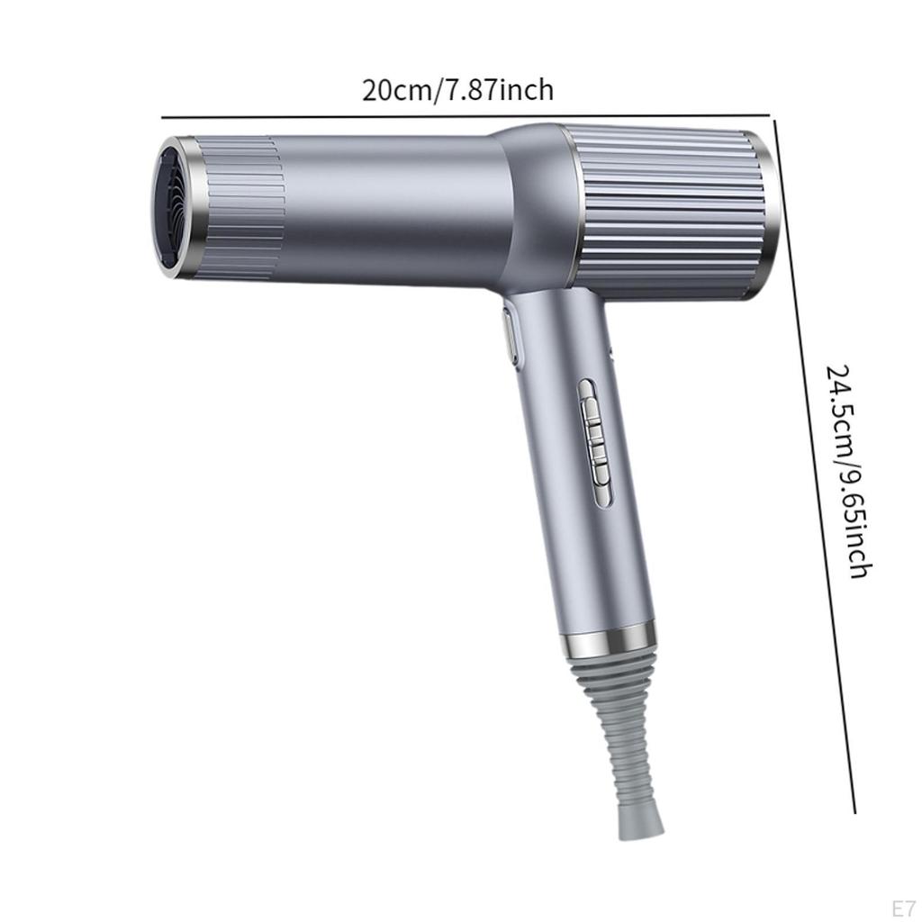 Hair Dryer Styling Tool for Curly High Speed Blow Travel, Fine Thick Natural