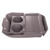 Storage Box Tray for ZEEKR 7X 2024 Center Console Silicone Anti-slip Pad with Cover Storage Organizer Electric Car Accessories