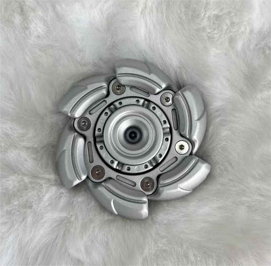 

Stone Wash 08EDC Armor Спінер для пальців: Іграшка для зняття стресу з нержавіючої сталі