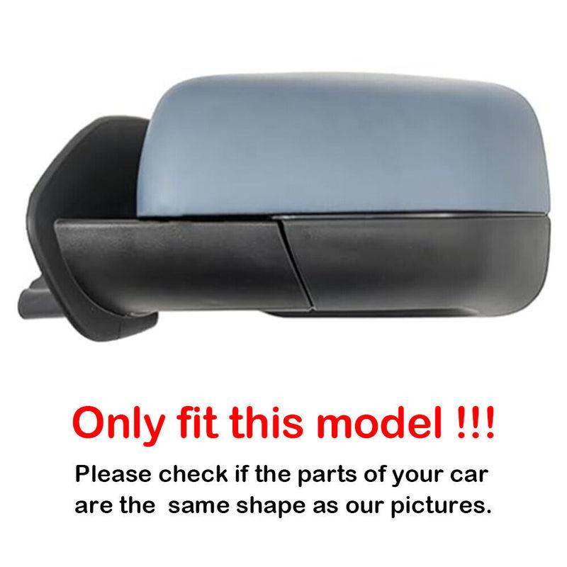 For Range Rover Sport L322 Freelander 2 Discovery 3 LR2 LR3 2005-2009 ABS Car Side Mirror Cover Wing Cap Trim Adhesive Sticker