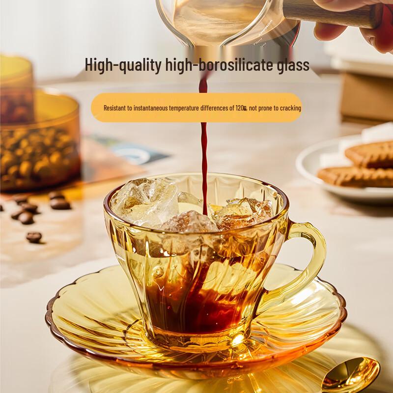 Klara Crystal Glare High Borosilicate Glass Cup