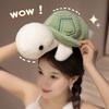 New Cute Little Turtle Simulated Plush Toy Turtle Pendant Game Gift Children's Doll Gift