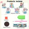 6Pcs Ice and Snow Series Diamond Art Fridge Magnet Diamond Painting Refrigerator Magnet DIY Fridge Stickers for Fridge Whiteboards
