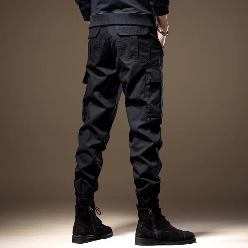 Men's Loose Fit Multi-Pocket Cargo Joggers