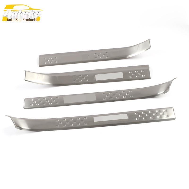 Накладка на порог из нержавеющей стали Sharan: Накладка на порог против царапин и декоративная накладка