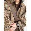 Unisex Frühling Retro Karomuster Langarmhemd - Lockerer, lässiger Preppy-Stil für Männer & Frauen